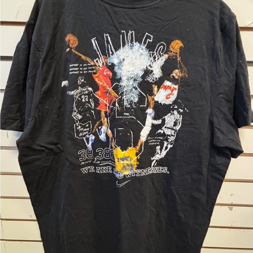 Nike Black LeBron James Graphic Tee